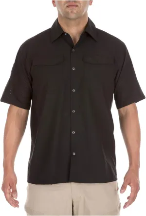 5.11 Tactical Men's Freedom Flex Short Sleeve Shirt, Moisture Wicking, Style 71340