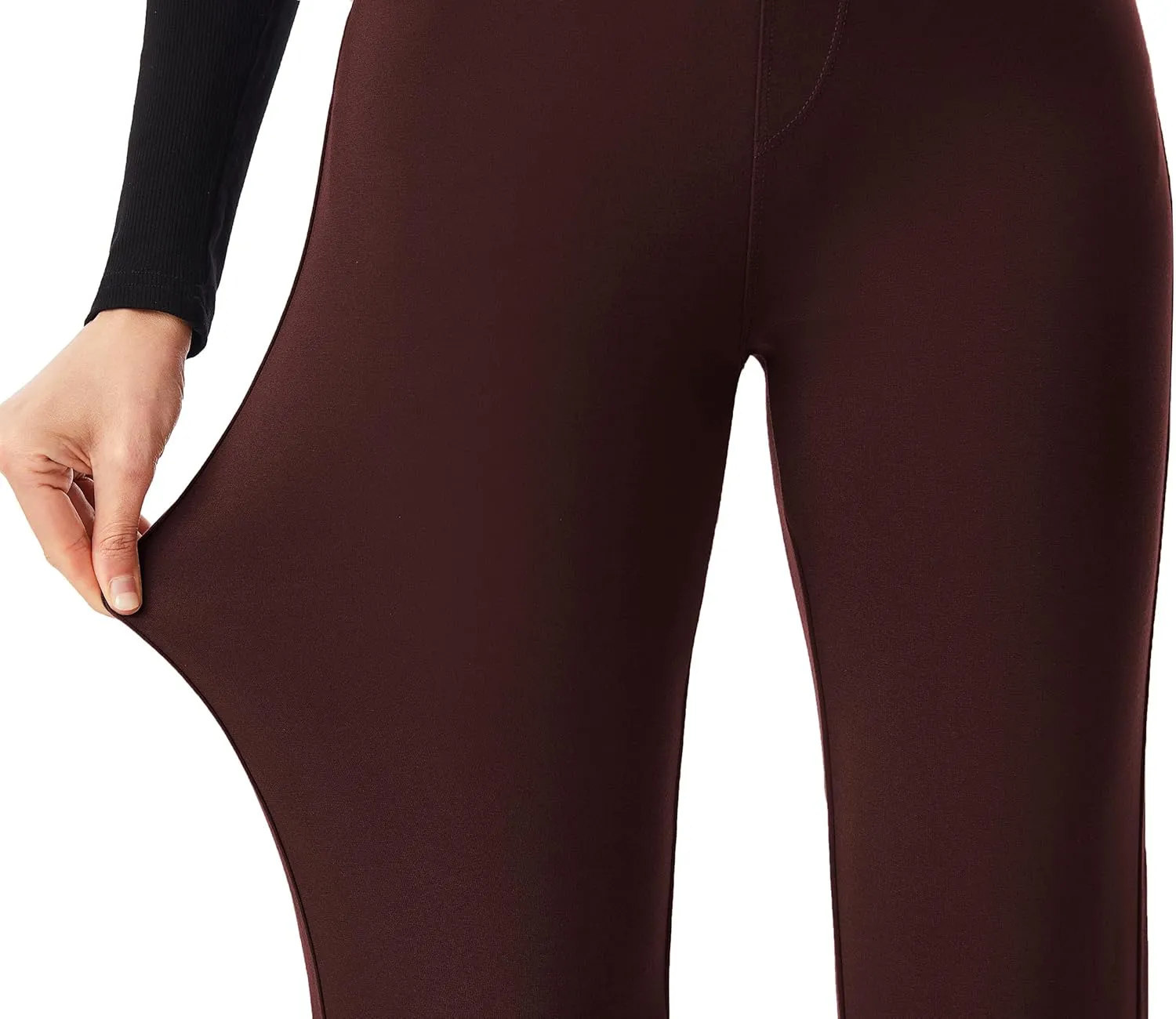 AFITNE Women's Yoga Dress Pants 2025 Spring Stretchy Work Slacks Straight Leg Business Office Casual Pants