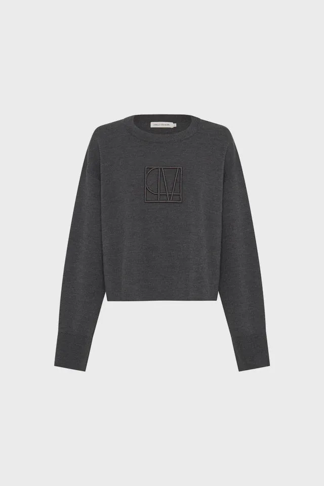 Agate Sweater Charcoal Melange