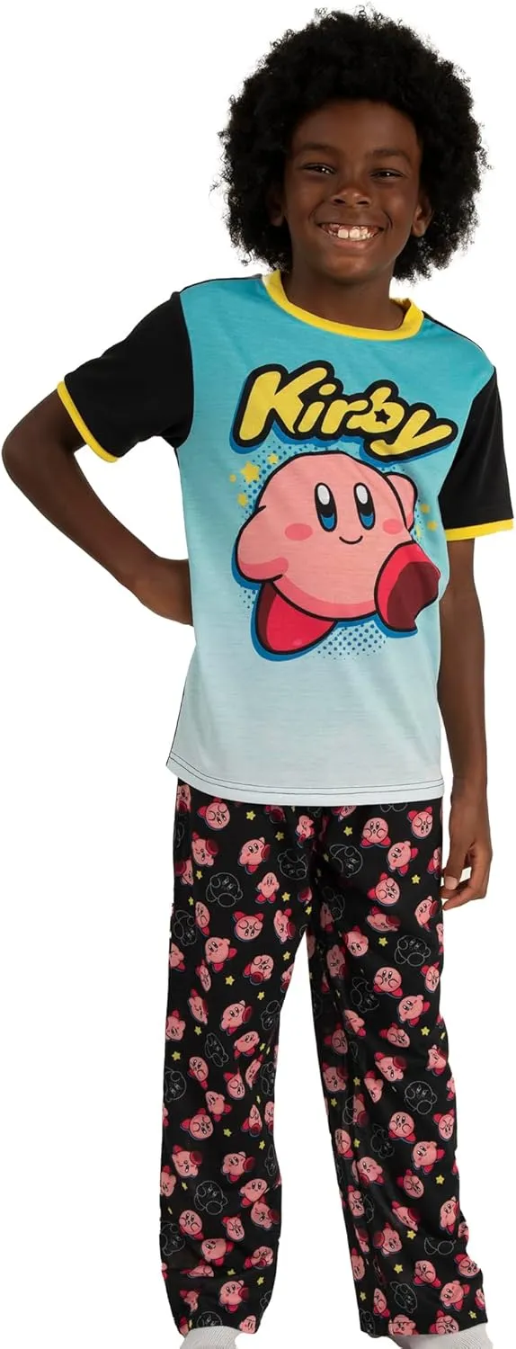 Bioworld Kirby Favorite Character Youth Pajama Set
