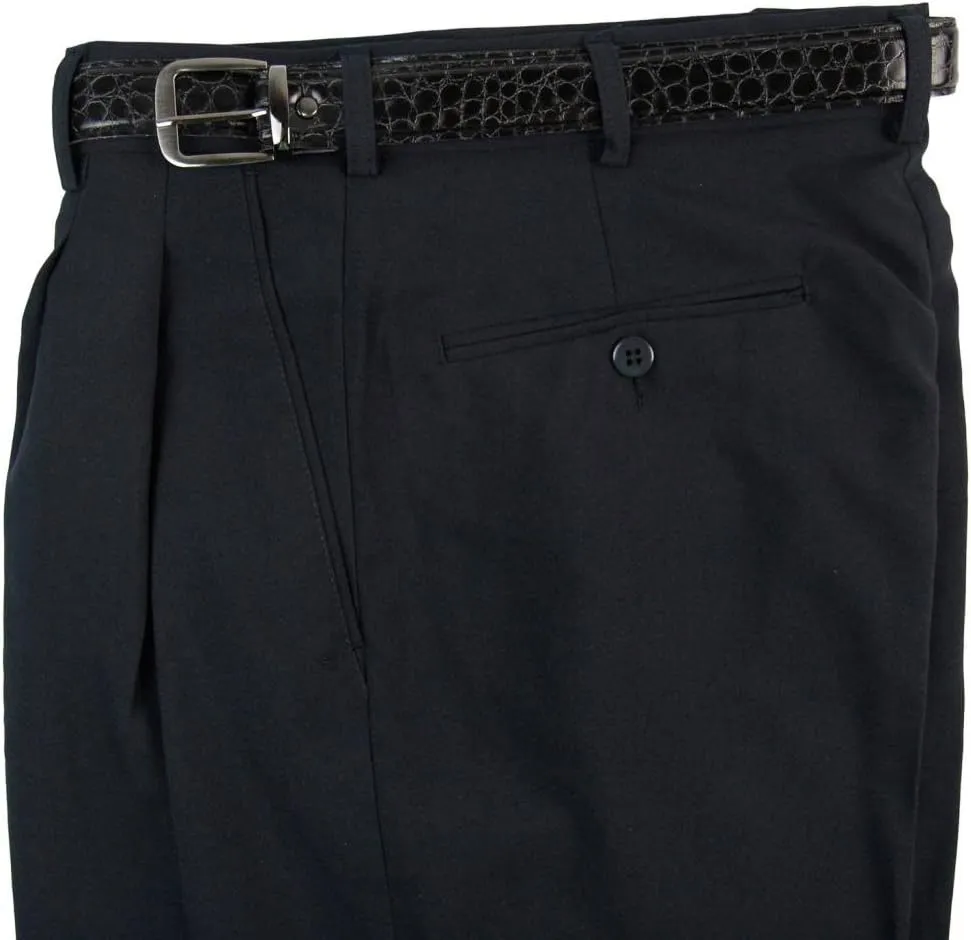 Bocaccio Mens Pleated Dress Pants