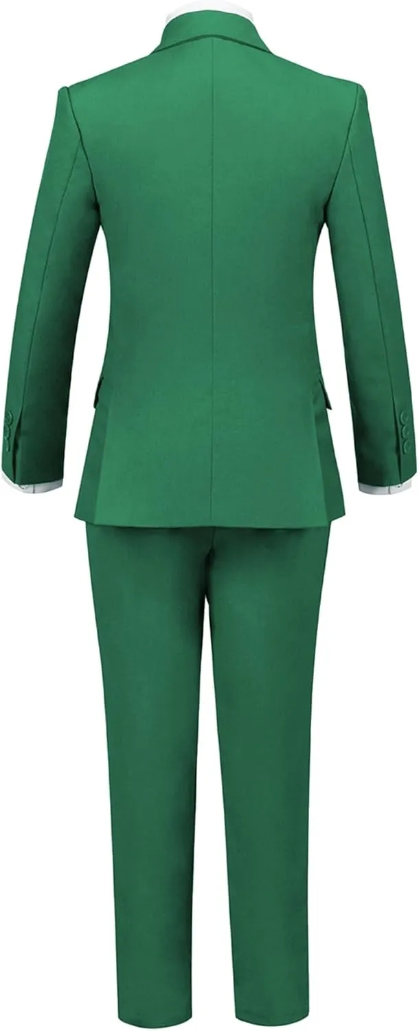 Boys Formal Suit Set 4 Pieces Kids Tuxedo Ring Bearer Outfit