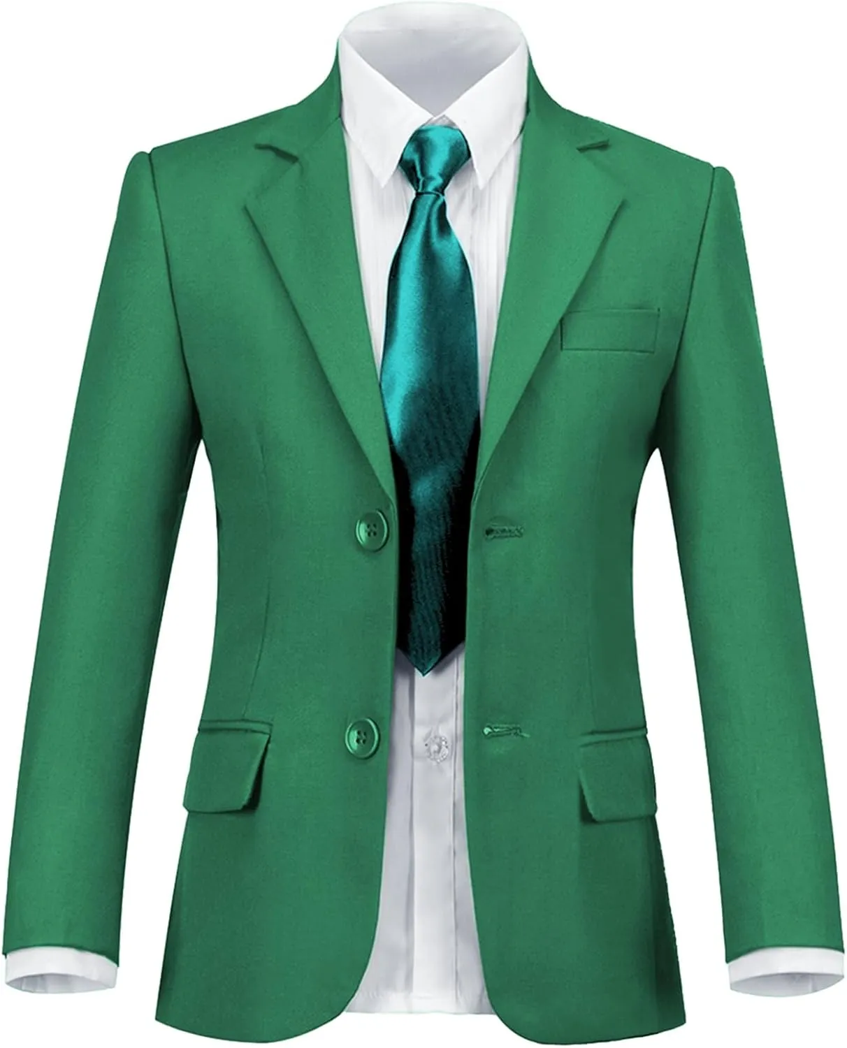 Boys Formal Suit Set 4 Pieces Kids Tuxedo Ring Bearer Outfit