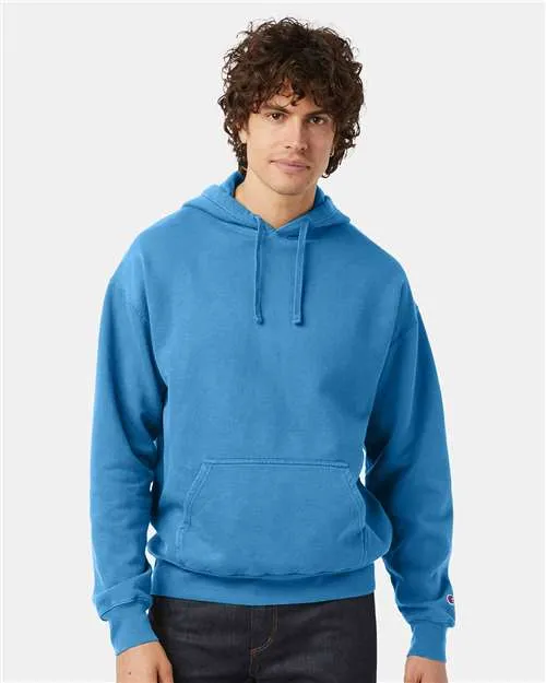 Champion Garment-Dyed Hooded Sweatshirt CD450
