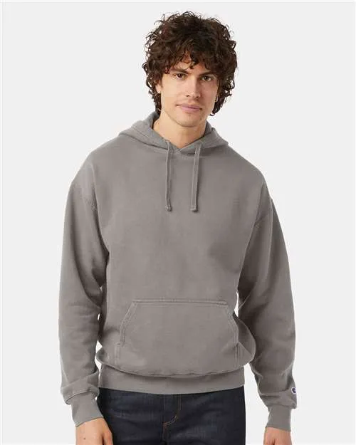 Champion Garment-Dyed Hooded Sweatshirt CD450