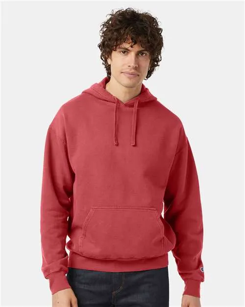 Champion Garment-Dyed Hooded Sweatshirt CD450