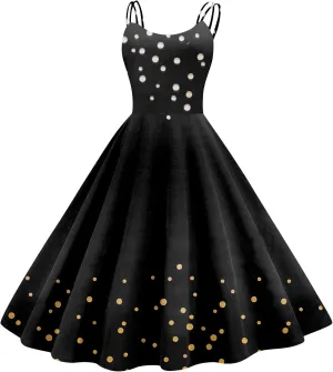 Christmas Dresses for Women Cocktail Dress Formal Wedding Guest Dresses 2024 Vintage Party Dress Homecoming&Prom