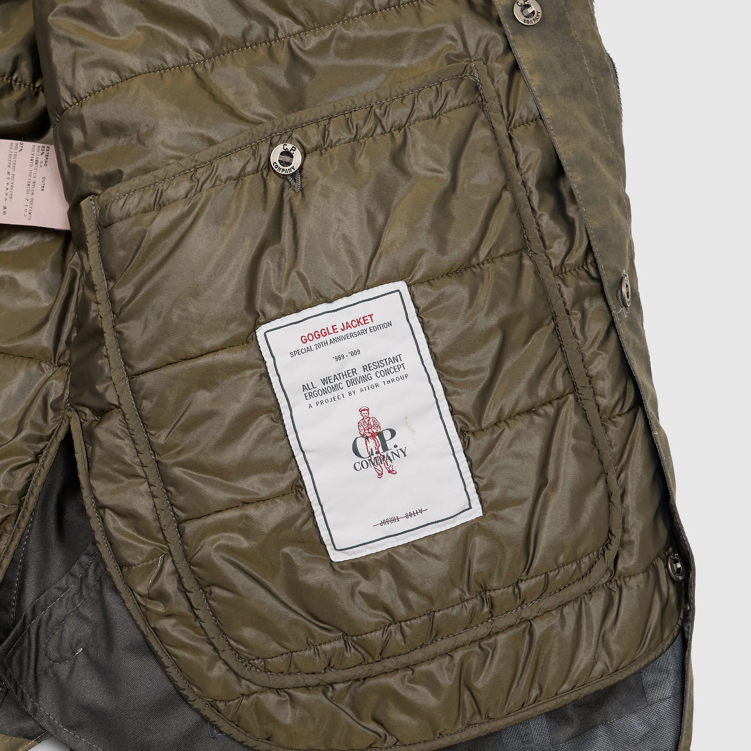 C.P. Company Goggle Gore-Tex Jacket Designed by Aitor Throup