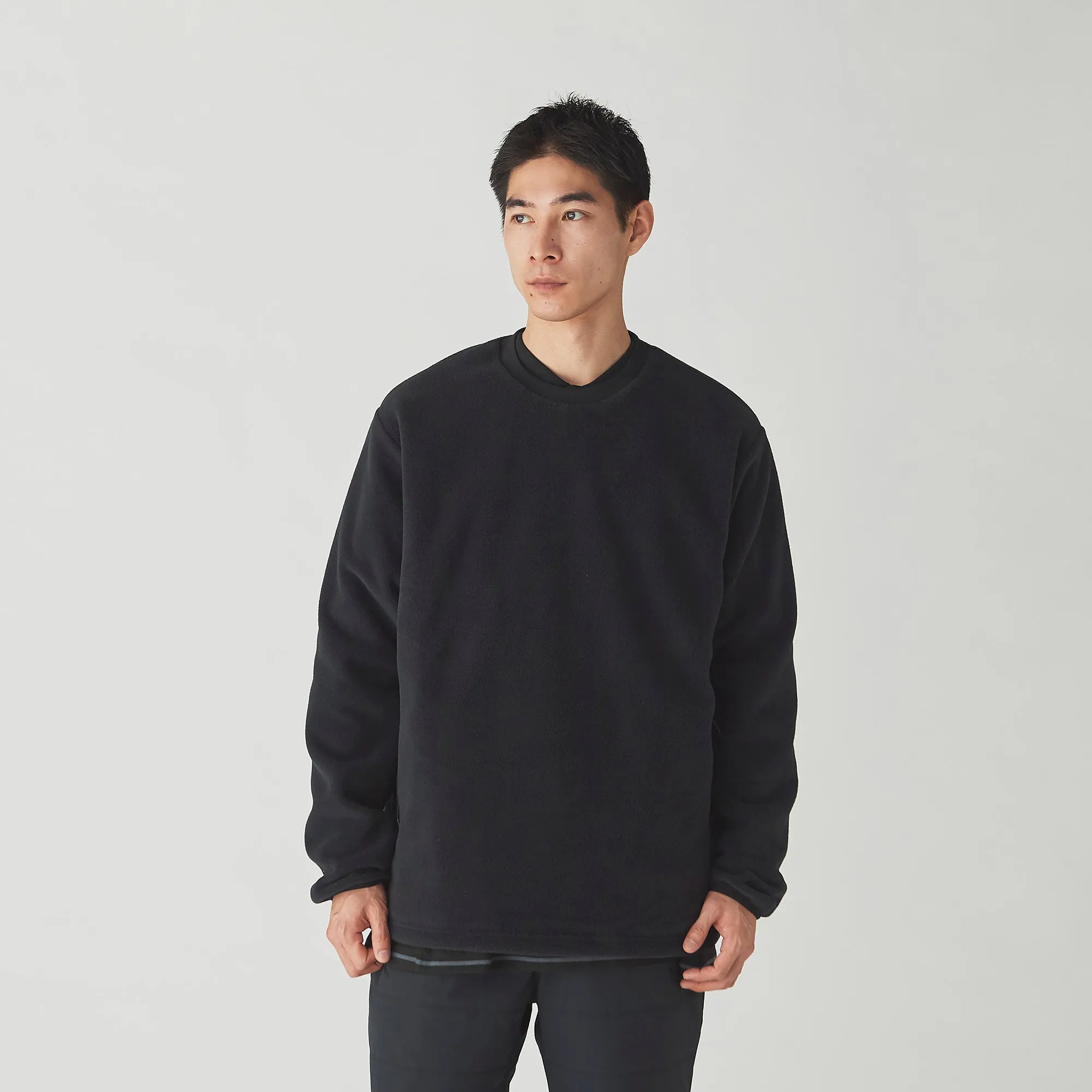 Double Face Fleece Pullover