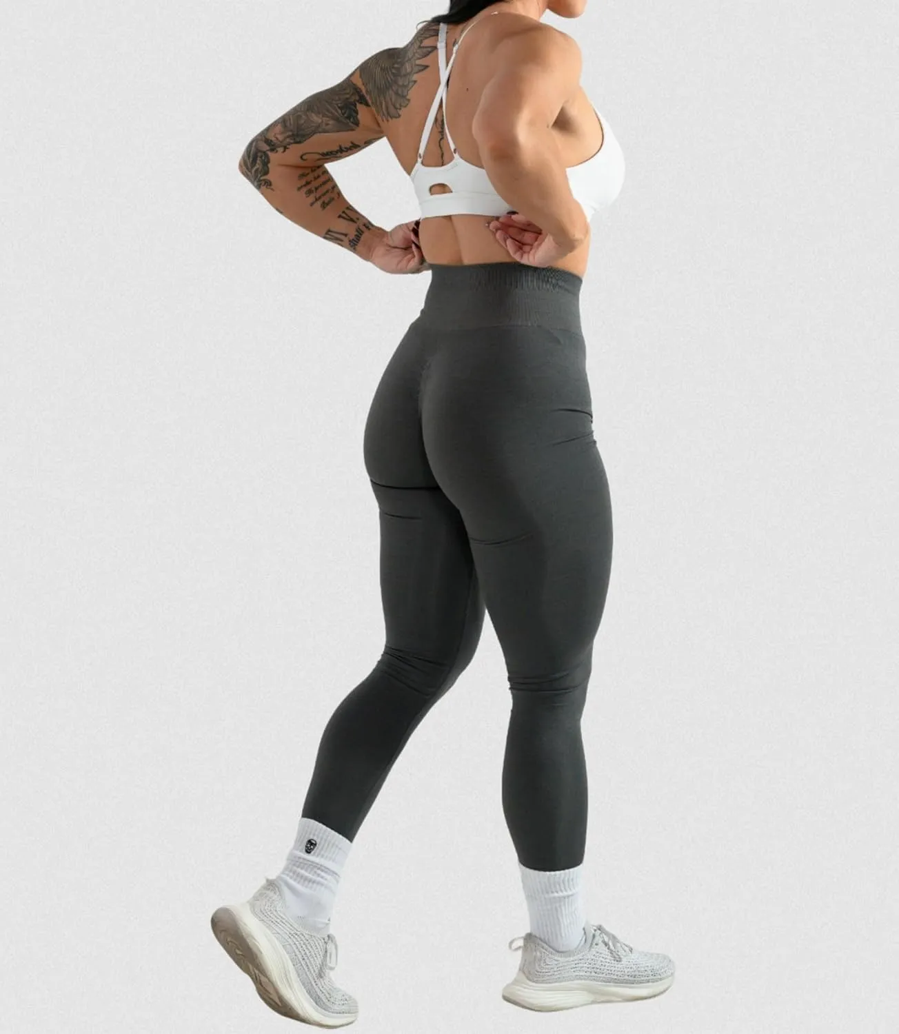 Gymreapers Infinity Seamless Workout Leggings for Women High Waist Seamless Leggings for Exercise Running Active Yoga Pants
