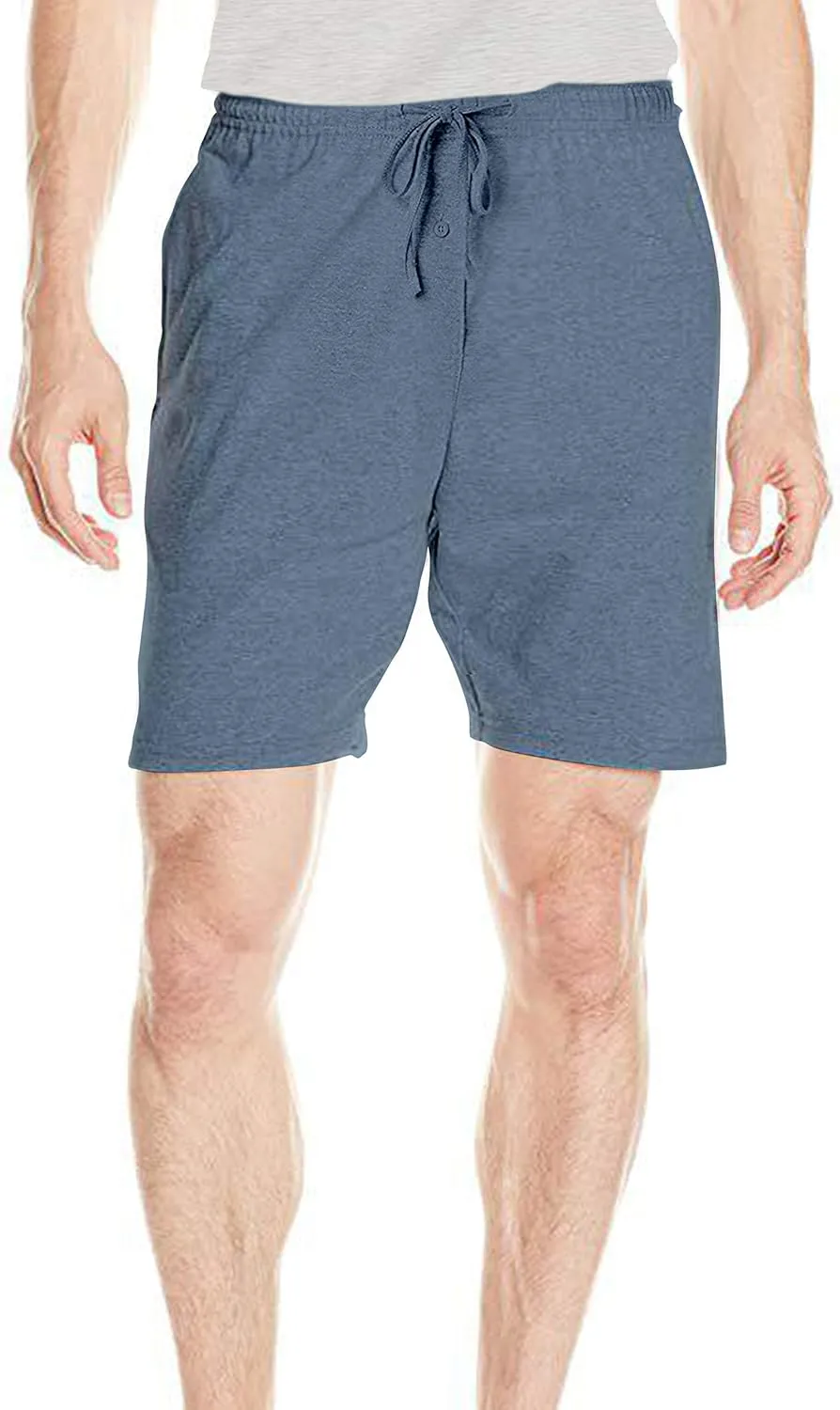 Hanes Men's Adult X-Temp Short Sleeve Cotton Raglan Shirt and Pants Pajamas Pjs Sleepwear Lounge Set