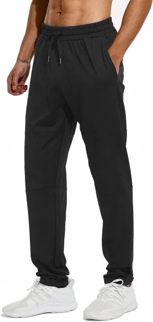 HODOSPORTS 32"/34"/36"/38"/40" Inseam Tall Mens Sweatpants Zipper Pocket Extra Tall Joggers Workout Pants