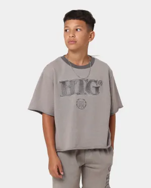 Honor The Gift Kids' Studio Crewneck T-Shirt Grey