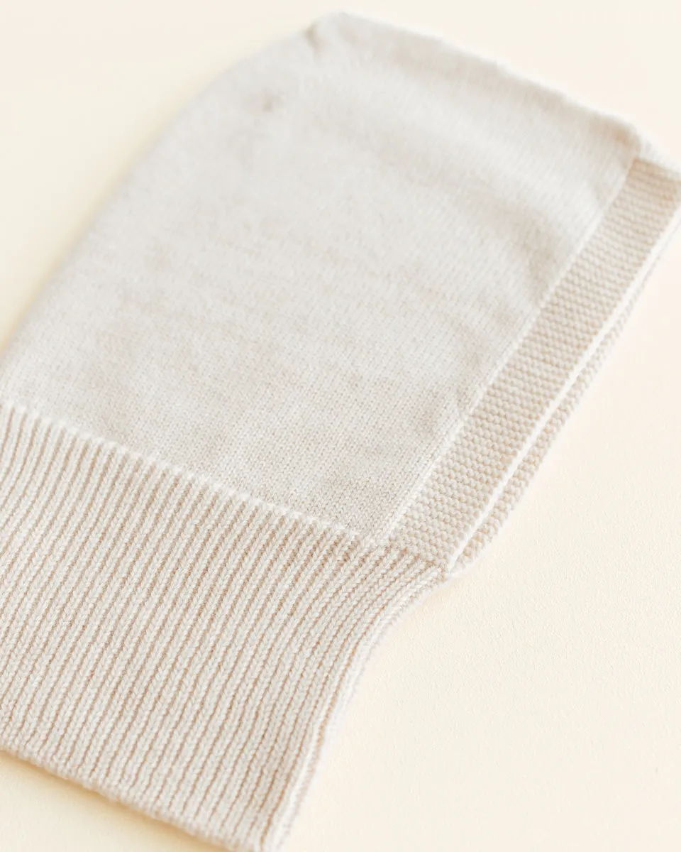 Hvid Eddy Balaclava - Cream
