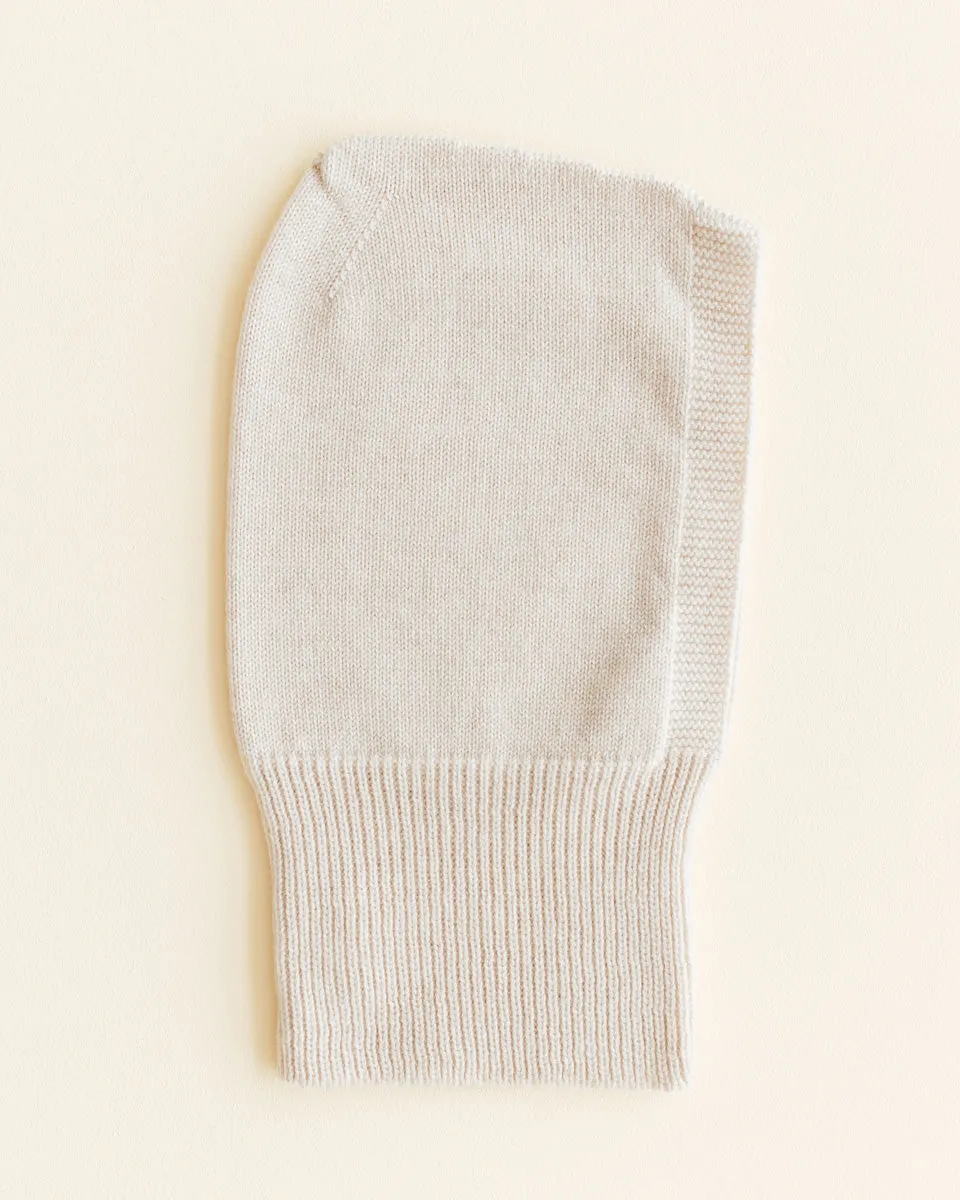Hvid Eddy Balaclava - Cream