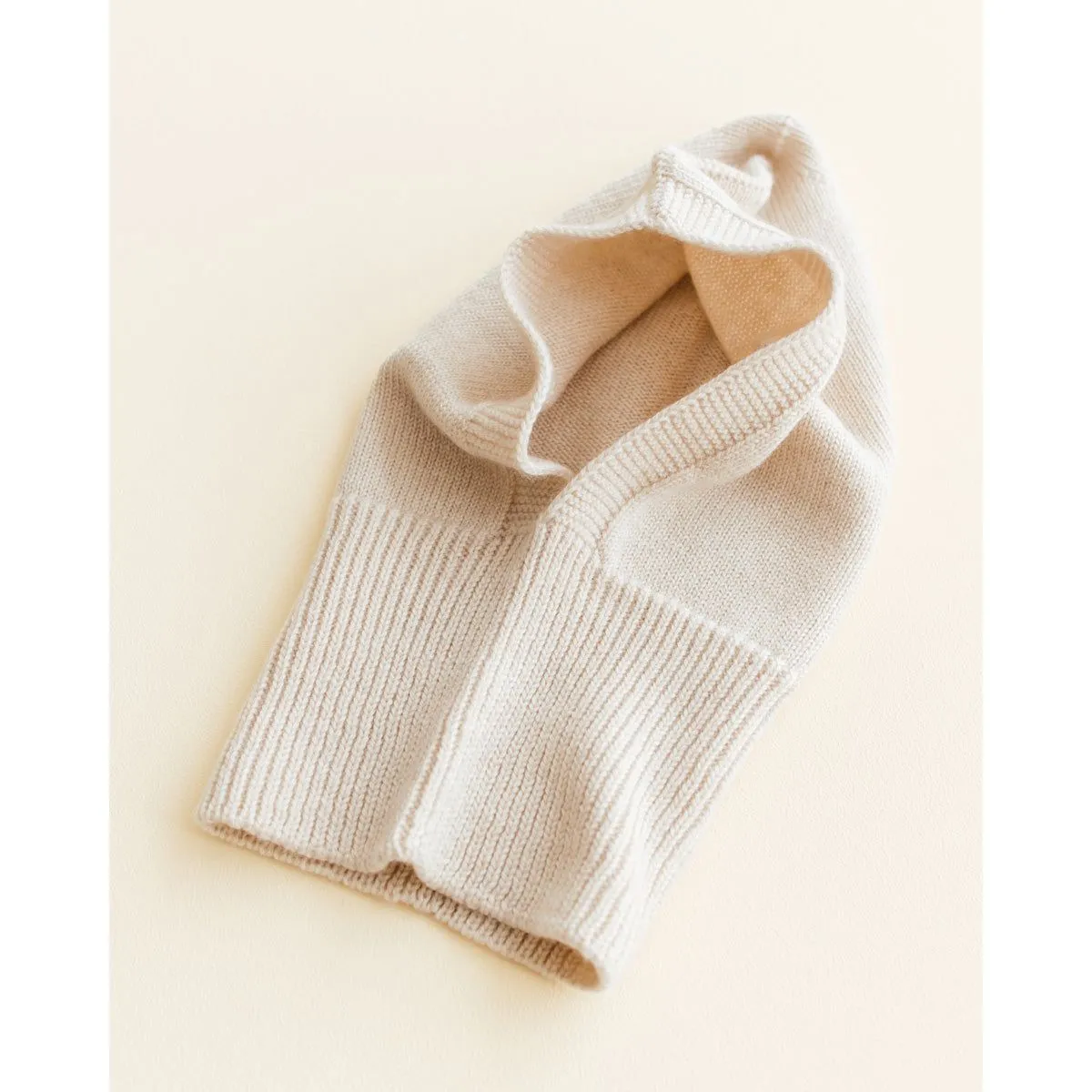Hvid Eddy Balaclava - Cream