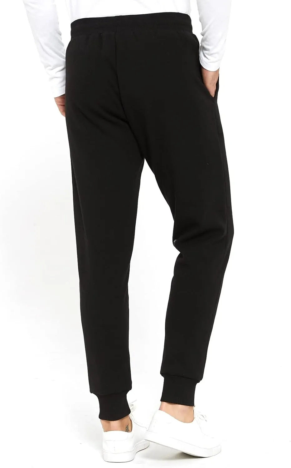 Inno Men's 30" 32" 34" 36" 38" Sherpa Fleece Lined Jogger Pants Warm Sweatpants Thermal Winter Athletic Lounge Short Tall