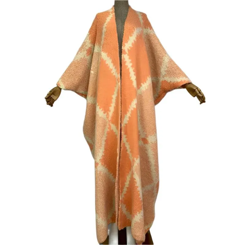 Luxury Bohemian Print Fur Coat – Warm & Stylish Winter Outerwear for Women