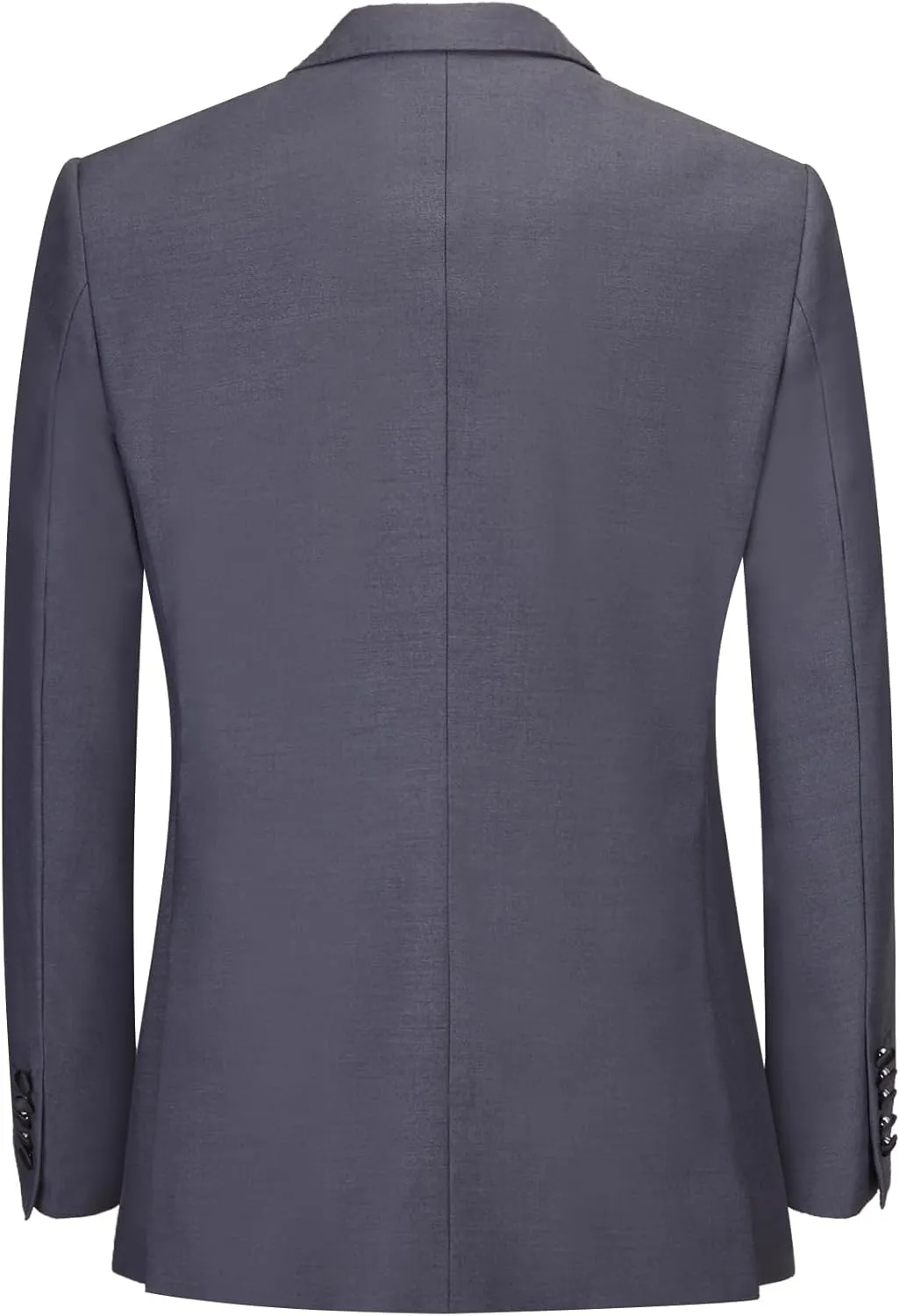Men's 2 Piece Suit Set,One Button Slim Fit Formal Wedding Prom Tuxedo Suits,Solid Blazer & Pants
