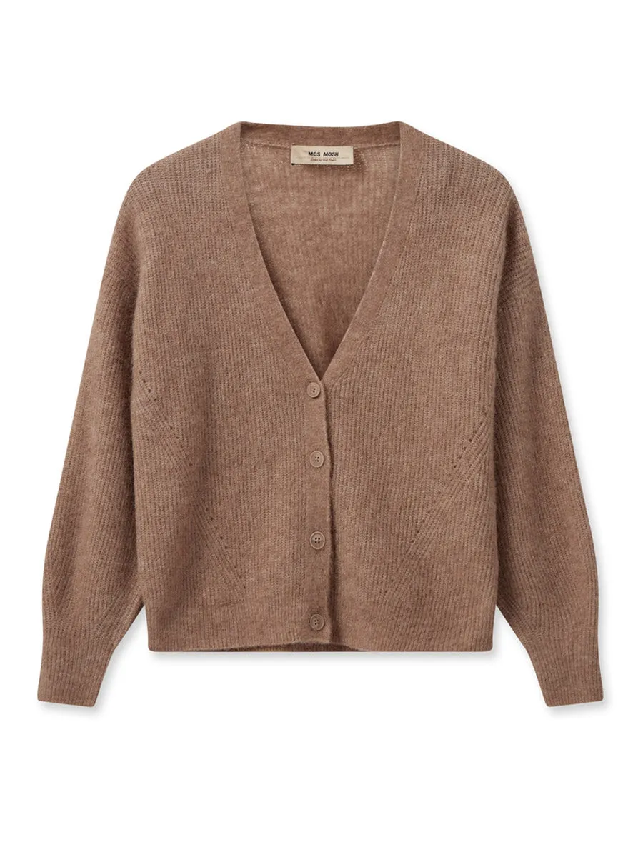 Mos Mosh - Thora Knit Cardigan - Cinnamon Swirl