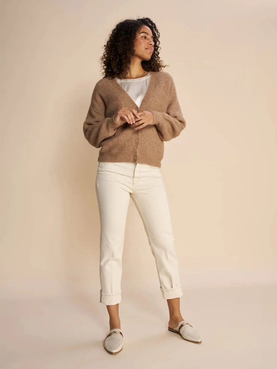 Mos Mosh - Thora Knit Cardigan - Cinnamon Swirl