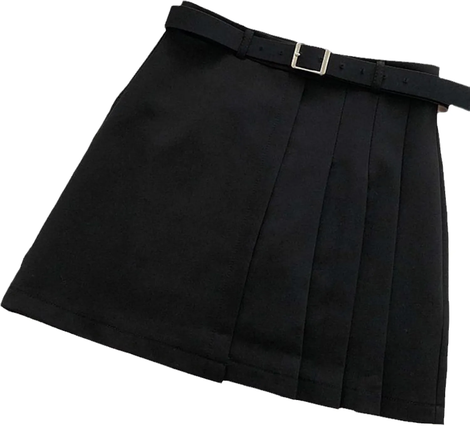 OFFSUM Womens Short Skirts - Sexy High Waist Skirt Women Summer Loose Pleated Mini Skirts Fashion Streetwear Style Cl