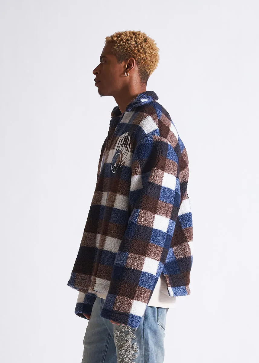 Peace Fleece Jacket - Blue