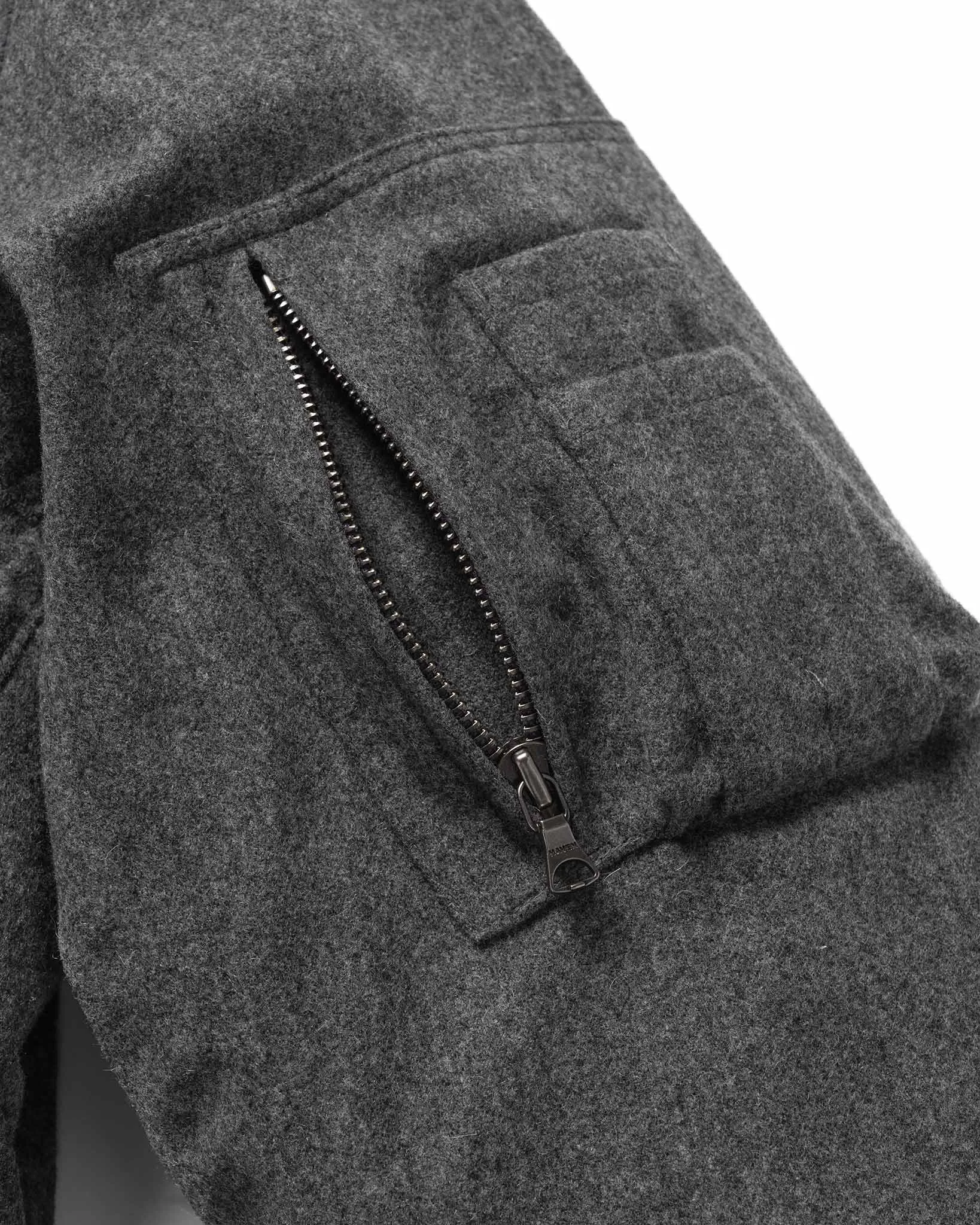 Pilot Jacket - Loro Piana Storm System® Wool Ash / Primaloft®