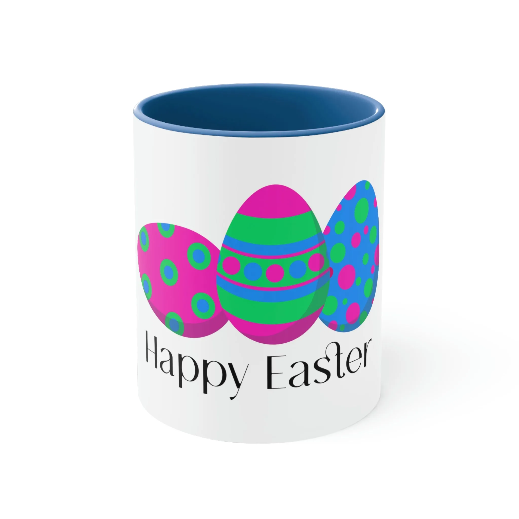 Polysexual Flag Accent Coffee Mug Easter Festival - Happy Easter
