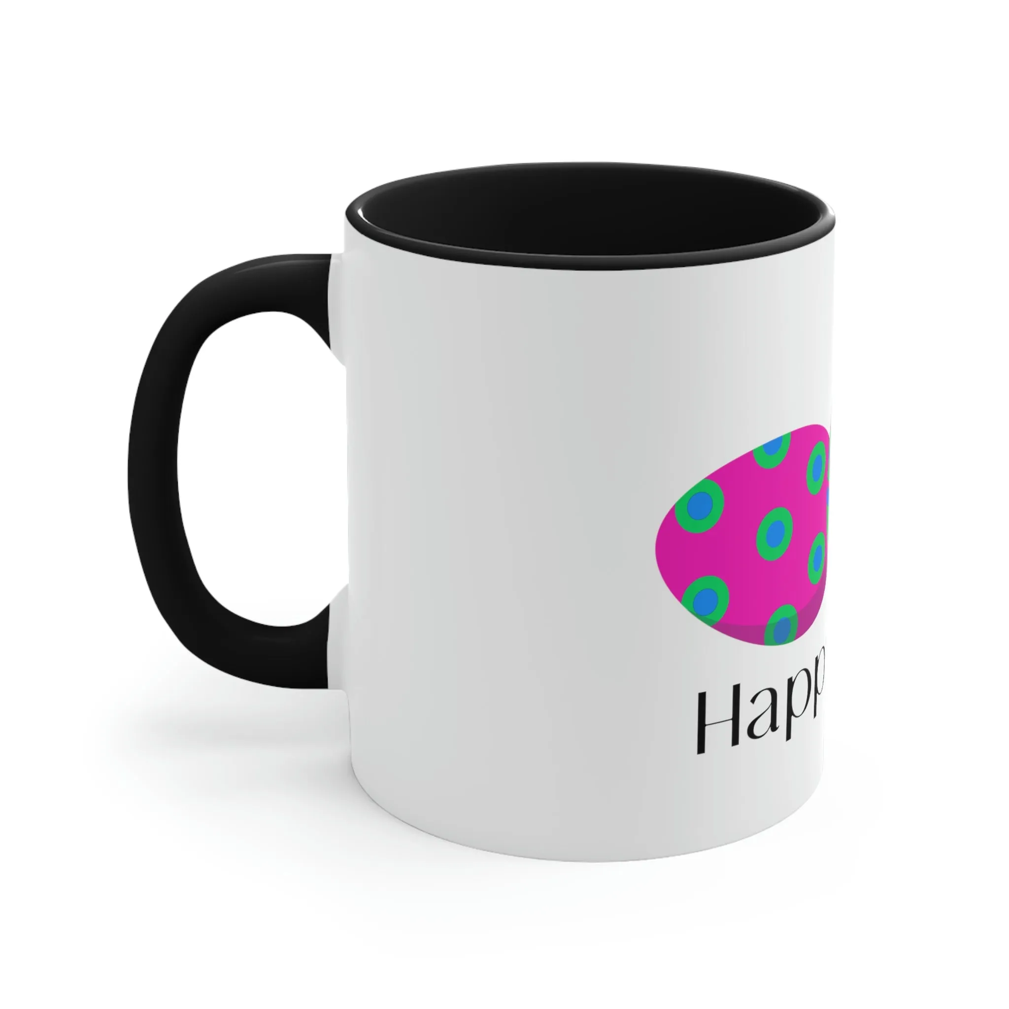 Polysexual Flag Accent Coffee Mug Easter Festival - Happy Easter
