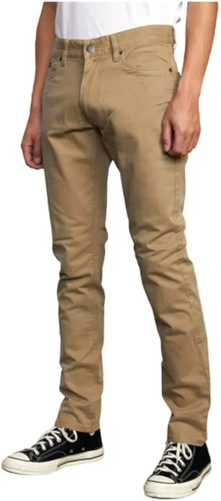 RVCA Mens Slim Fit Pants