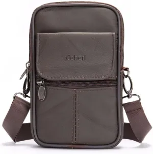 SALE!!! Mini Crossbody Bag Shoulder Bag for Men,Small Messenger Satchel Bag Sling Purse for Women(Coffee3)