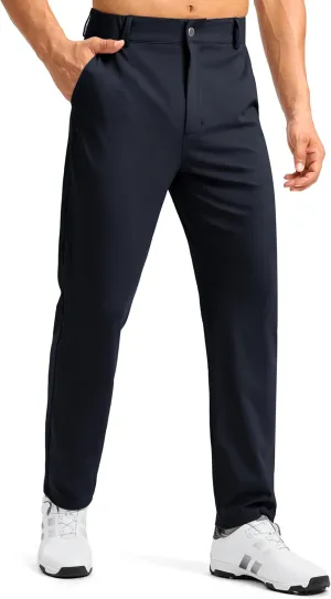 Soothfeel Men's Golf Pants with 5 Pockets Slim Fit Stretch Sweatpants Casual Travel Dress Work Pants for Men