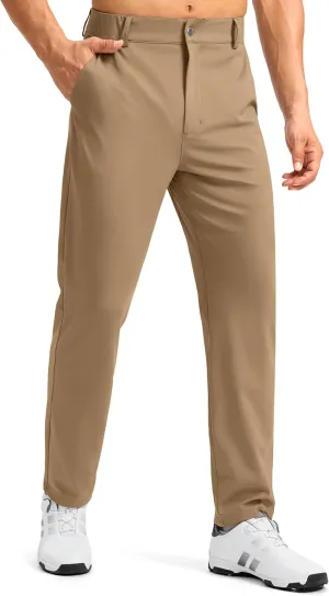 Soothfeel Men's Golf Pants with 5 Pockets Slim Fit Stretch Sweatpants Casual Travel Dress Work Pants for Men