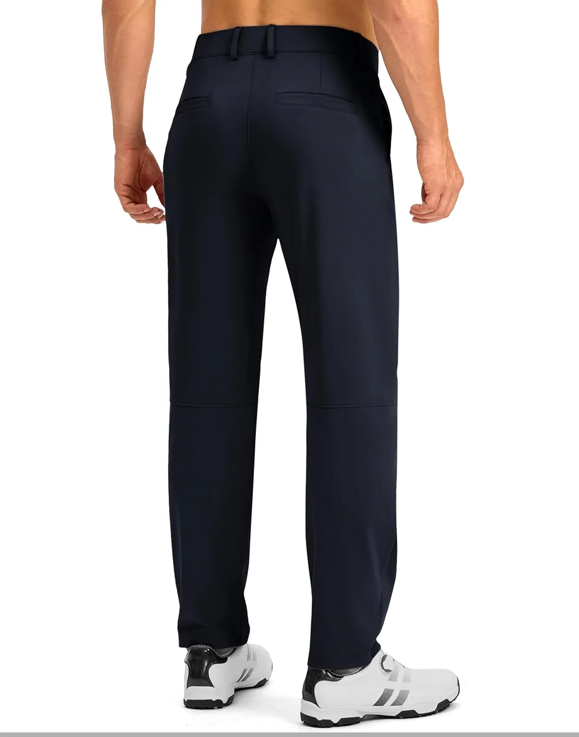 Soothfeel Men's Golf Pants with 5 Pockets Slim Fit Stretch Sweatpants Casual Travel Dress Work Pants for Men
