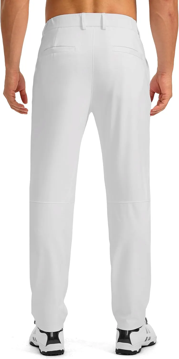 Soothfeel Men's Golf Pants with 5 Pockets Slim Fit Stretch Sweatpants Casual Travel Dress Work Pants for Men
