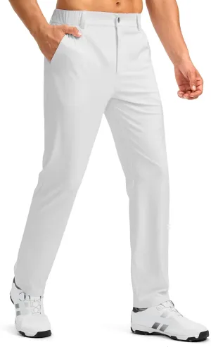 Soothfeel Men's Golf Pants with 5 Pockets Slim Fit Stretch Sweatpants Casual Travel Dress Work Pants for Men