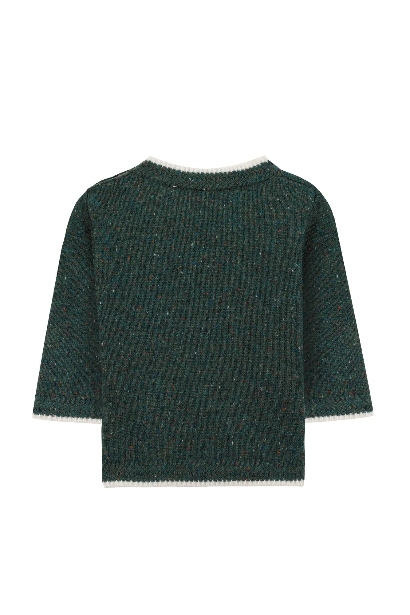 Tartine et Chocolat Wool Sweater - English Green