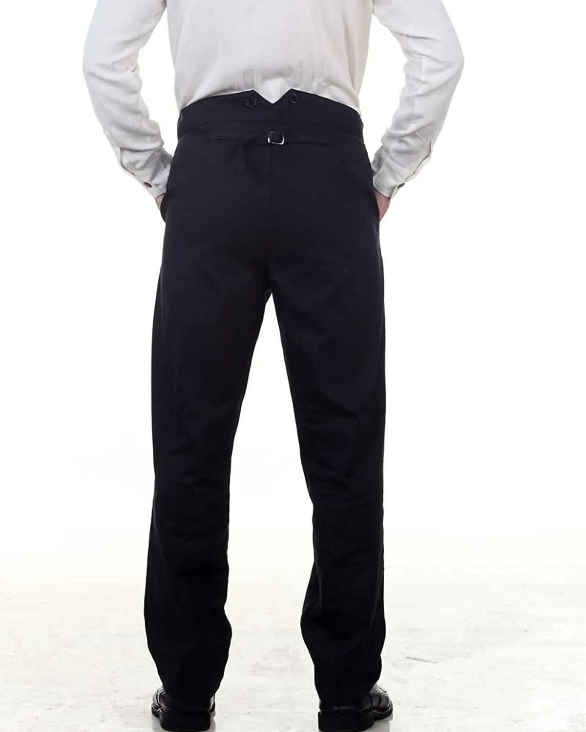 ThePirateDressing Steampunk Victorian Cosplay Costume Architect Men's Pants Trousers