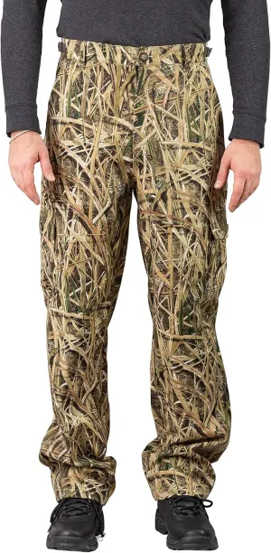TrailCrest Mens Camo Hunting Cargo Pants | 6 Pockets | Mossy Oak (Improved Specs)