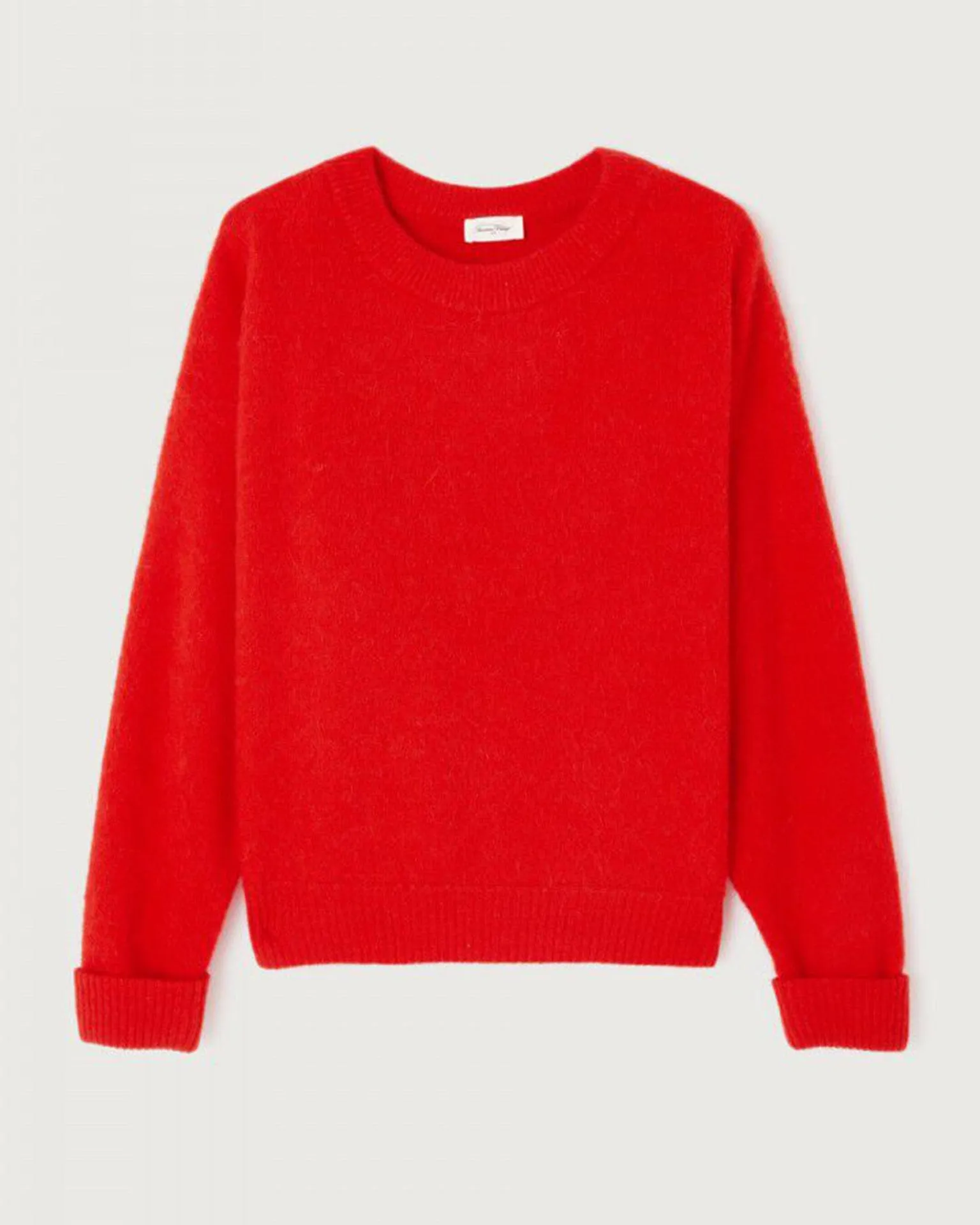 Vito Crewneck Sweater in Fraise