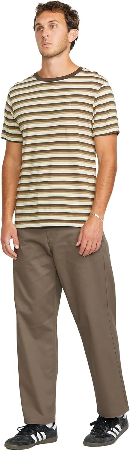 Volcom Men's Frickin Skate Loose Baggy Fit Chino Pants