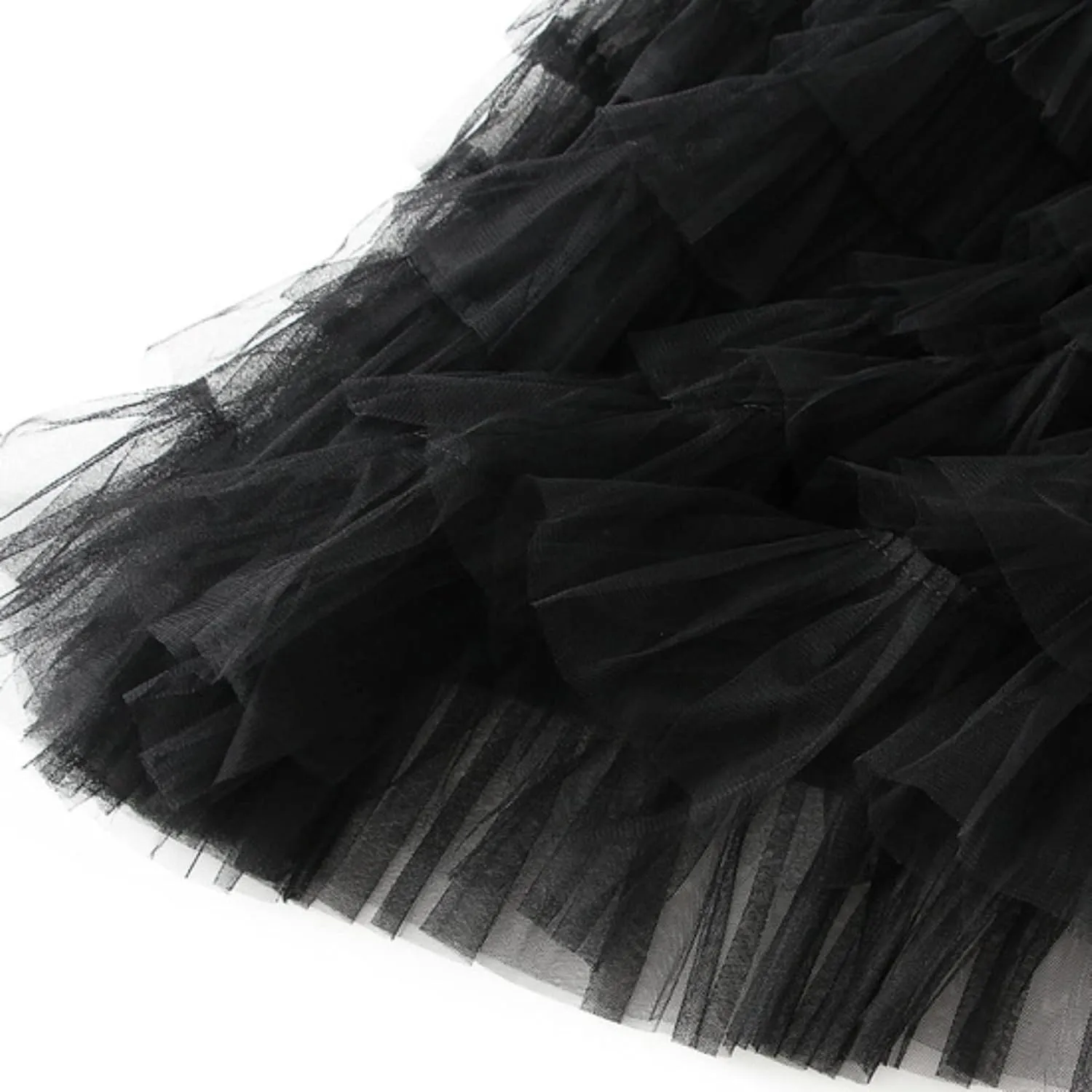 Women's Floral Midi Skirt Layered Heavy Industry Cake Skirts Vintage Irregular Beach Thin Skirt Pleated Cheer