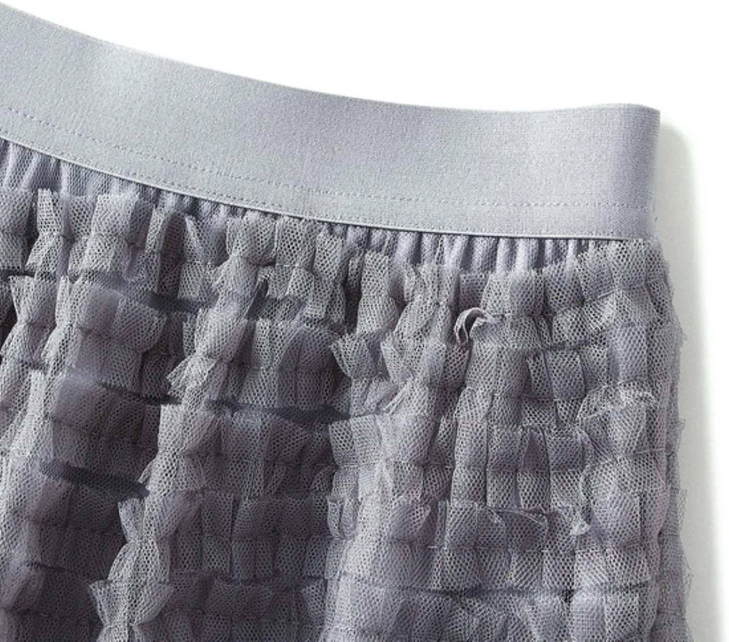 Women's Floral Midi Skirt Layered Heavy Industry Cake Skirts Vintage Irregular Beach Thin Skirt Pleated Cheer