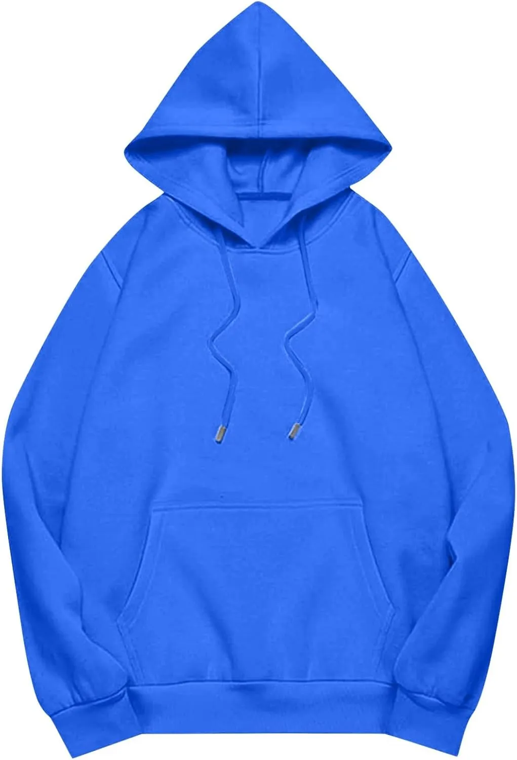 Womens Oversized Hoodies Fleece Sweatshirt Long Sleeve Drawstring Loose Pullover Fashion Top Cute Trendy Outfits with Pocket