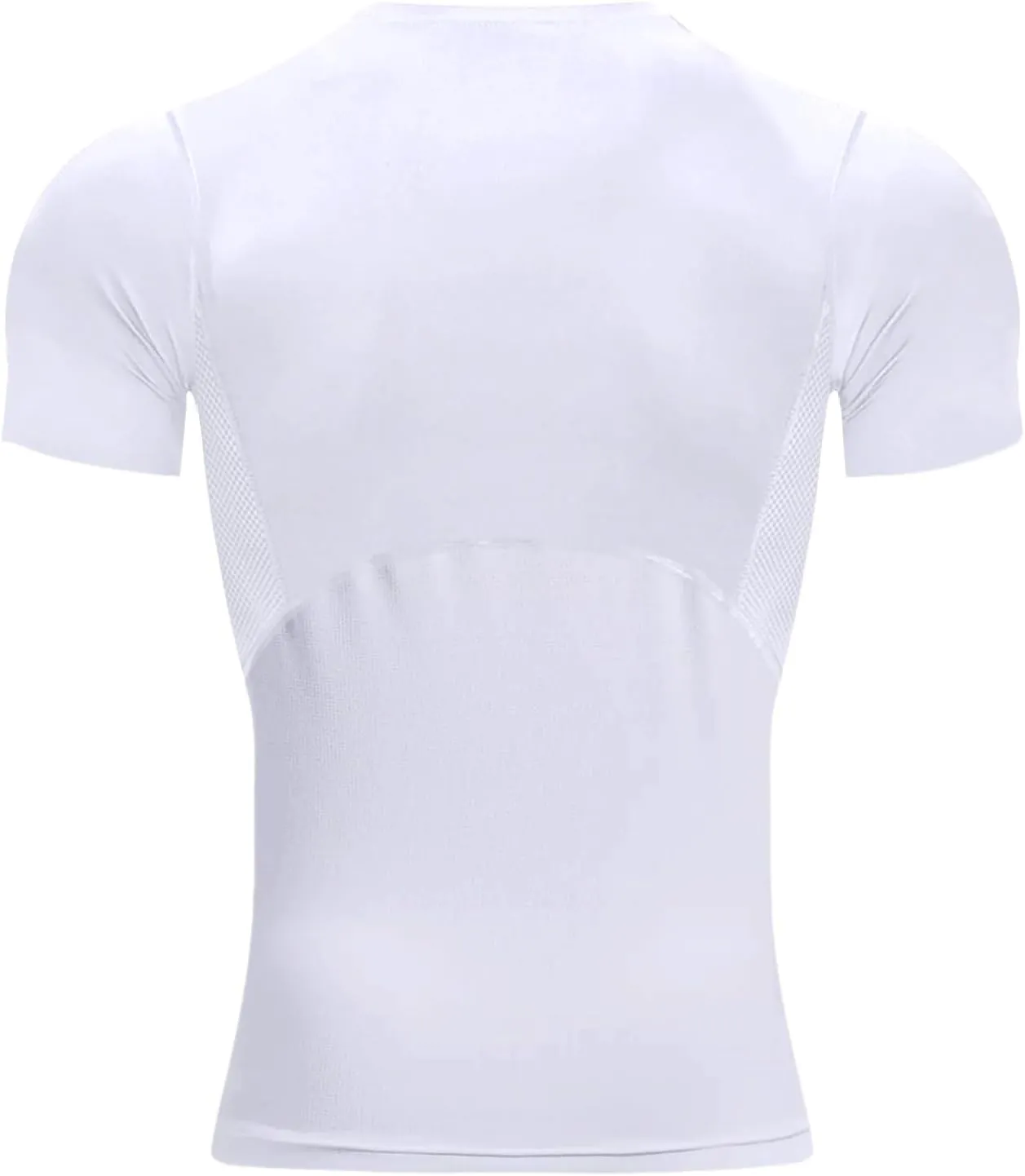 Youper Elite Men's Compression Short-Sleeve T-Shirt, Sportswear for Football, Exercise & Fitness