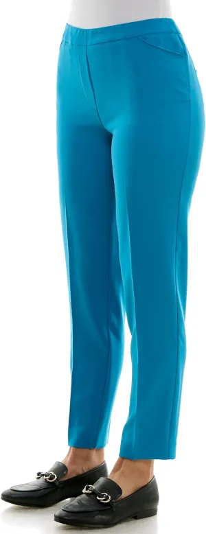 Zac & Rachel Women's Pull-on Ankle Pants with Band